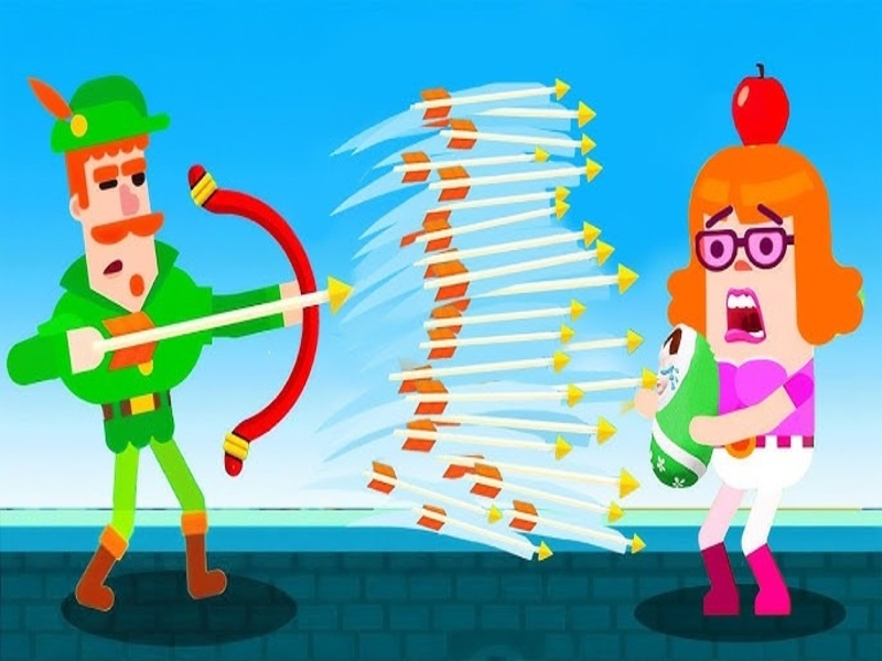 Tính Năng Chế độ chơi PvP offline Của Hack Bowmasters